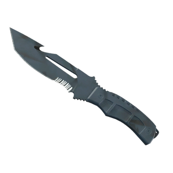 ★ StatTrak™ Survival Knife | Night Stripe (Well-Worn) CS2 skin