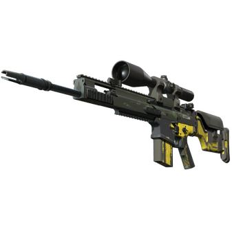 SCAR-20 | Jungle Slipstream (Battle-Scarred) CS2 skin