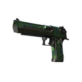 Desert Eagle | Emerald Jörmungandr (Battle-Scarred) CS2 skin