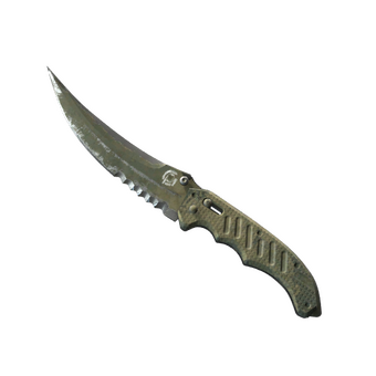 ★ Flip Knife | Safari Mesh (Battle-Scarred) CS2 skin