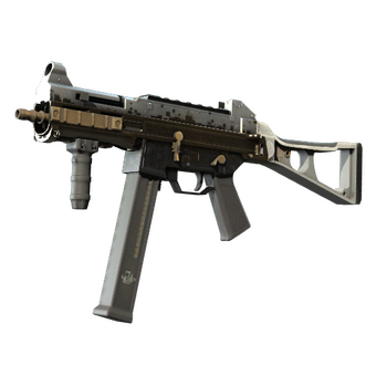 StatTrak™ UMP-45 | Gold Bismuth (Minimal Wear) CS2 skin