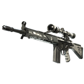 Souvenir G3SG1 | Polar Camo (Battle-Scarred) CS2 skin