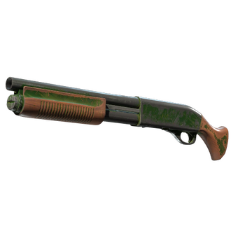 Sawed-Off | Jungle Thicket (Battle-Scarred) CS2 skin