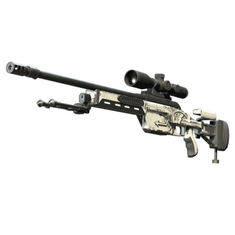 Souvenir SSG 08 | Detour (Well-Worn) CS2 skin