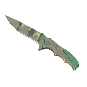 ★ Nomad Knife | Boreal Forest (Well-Worn) CS2 skin