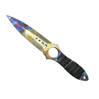 ★ StatTrak™ Skeleton Knife | Case Hardened (Battle-Scarred) CS2 skin