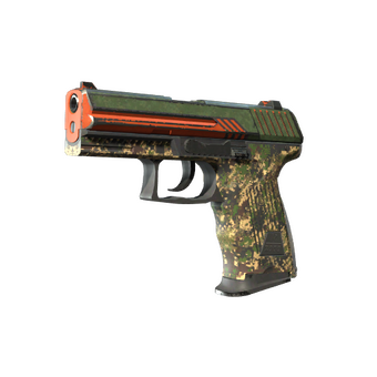 StatTrak™ P2000 | Woodsman (Well-Worn) CS2 skin