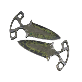 ★ Shadow Daggers | Boreal Forest (Battle-Scarred) CS2 skin