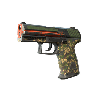 P2000 | Woodsman (Battle-Scarred) CS2 skin