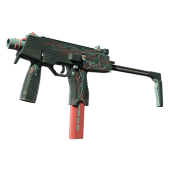 StatTrak™ MP9 | Capillary (Well-Worn) CS2 skin