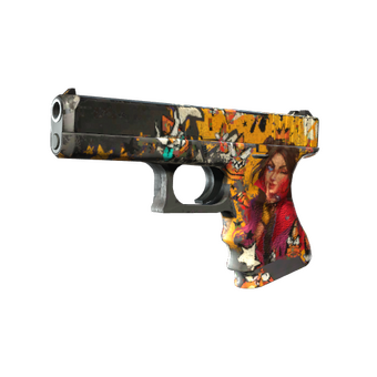 StatTrak™ Glock-18 | Bullet Queen (Battle-Scarred) CS2 skin