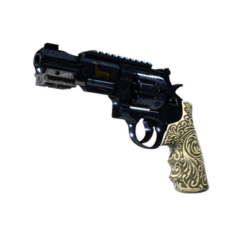 StatTrak™ R8 Revolver | Llama Cannon (Well-Worn) CS2 skin