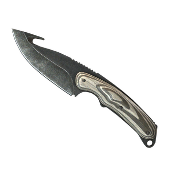 ★ StatTrak™ Gut Knife | Black Laminate (Field-Tested) CS2 skin