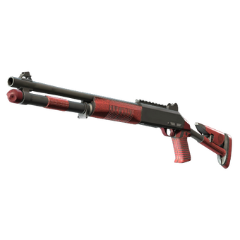 XM1014 | Red Leather (Minimal Wear) CS2 skin