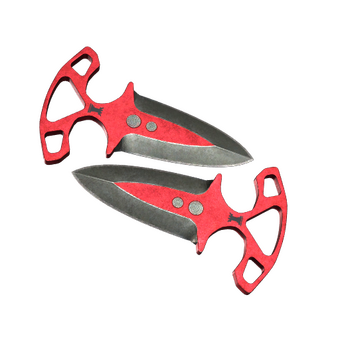 ★ StatTrak™ Shadow Daggers | Autotronic (Battle-Scarred) CS2 skin