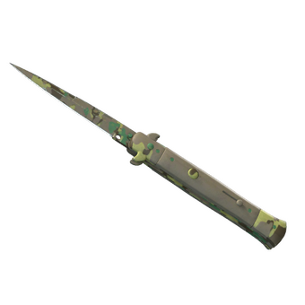 ★ Stiletto Knife | Boreal Forest (Well-Worn) CS2 skin