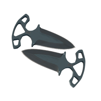 ★ Shadow Daggers | Night (Well-Worn) CS2 skin