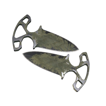 ★ Shadow Daggers | Safari Mesh (Battle-Scarred) CS2 skin