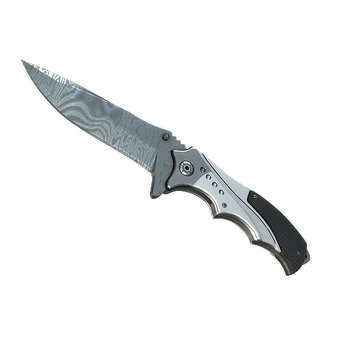★ Nomad Knife | Damascus Steel (Battle-Scarred) CS2 skin