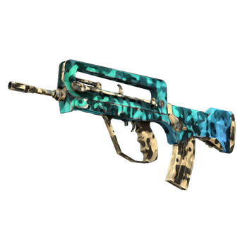 Souvenir FAMAS | Waters of Nephthys (Battle-Scarred) CS2 skin