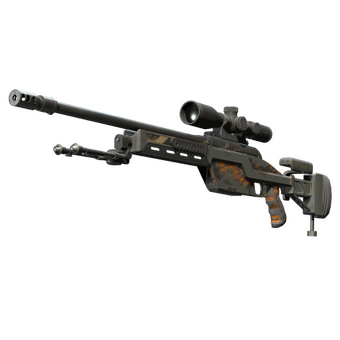 SSG 08 | Death's Head (Battle-Scarred) CS2 skin