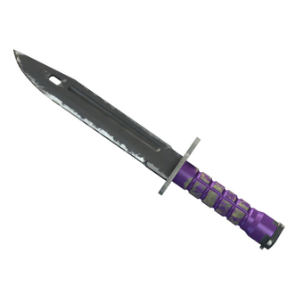 ★ StatTrak™ Bayonet | Ultraviolet (Well-Worn) CS2 skin