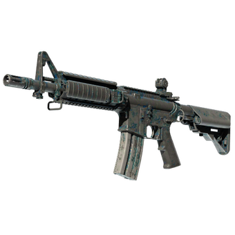 M4A4 | Dark Blossom (Battle-Scarred) CS2 skin