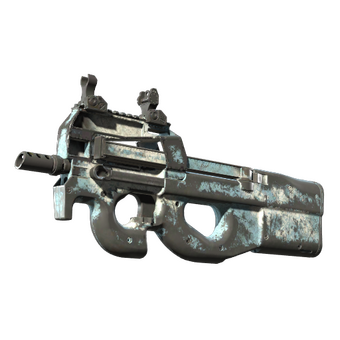 Souvenir P90 | Glacier Mesh (Battle-Scarred) CS2 skin