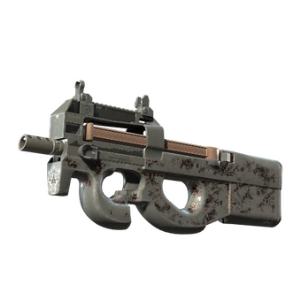 P90 | Baroque Red (Battle-Scarred) CS2 skin