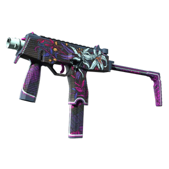 MP9 | Wild Lily (Minimal Wear) CS2 skin