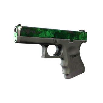 Glock-18 | Gamma Doppler Emerald (Battle-Scarred) CS2 skin
