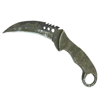 ★ StatTrak™ Talon Knife | Safari Mesh (Battle-Scarred) CS2 skin