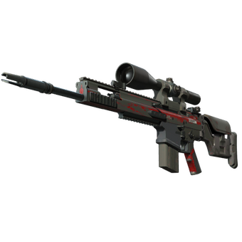 StatTrak™ SCAR-20 | Crimson Web (Battle-Scarred) CS2 skin