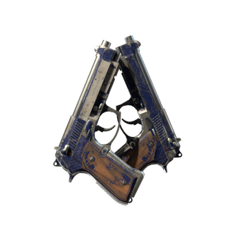 Dual Berettas | Moon in Libra (Battle-Scarred) CS2 skin