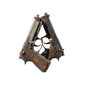 Dual Berettas | Pyre (Battle-Scarred) CS2 skin