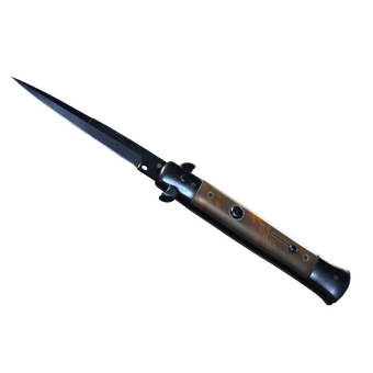 ★ StatTrak™ Stiletto Knife | Blue Steel (Battle-Scarred) CS2 skin