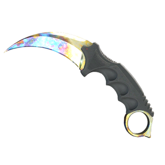 ★ StatTrak™ Karambit | Case Hardened (Well-Worn) CS2 skin