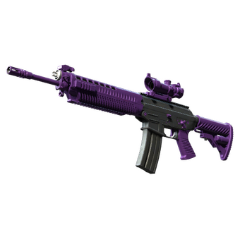 StatTrak™ SG 553 | Ultraviolet (Factory New) CS2 skin