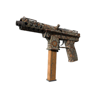 Tec-9 | Orange Murano (Battle-Scarred) CS2 skin