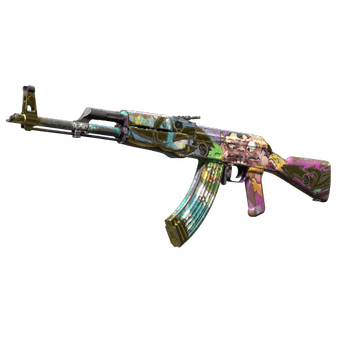 Souvenir AK-47 | B the Monster (Battle-Scarred) CS2 skin
