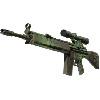 Souvenir G3SG1 | Jungle Dashed (Minimal Wear) CS2 skin