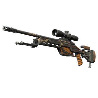 StatTrak™ SSG 08 | Death's Head (Well-Worn) CS2 skin