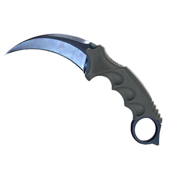 ★ StatTrak™ Karambit | Blue Steel (Battle-Scarred) CS2 skin