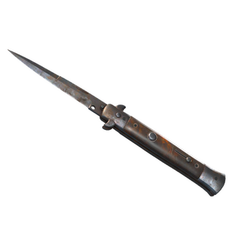 ★ StatTrak™ Stiletto Knife | Rust Coat (Well-Worn) CS2 skin