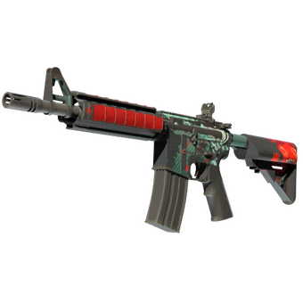 M4A4 | Bullet Rain (Battle-Scarred) CS2 skin