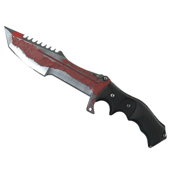 ★ Huntsman Knife | Crimson Web (Battle-Scarred) CS2 skin