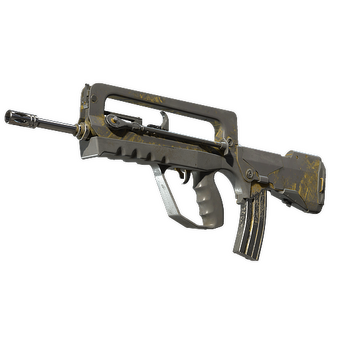 FAMAS | Byproduct (Battle-Scarred) CS2 skin
