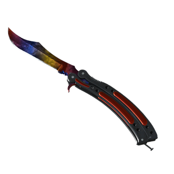 ★ StatTrak™ Butterfly Knife | Marble Fade (Minimal Wear) CS2 skin