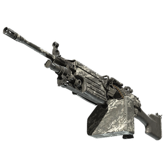 M249 | Sleet (Battle-Scarred) CS2 skin