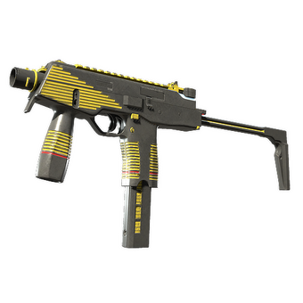 MP9 | Bee-Tron (Well-Worn) CS2 skin